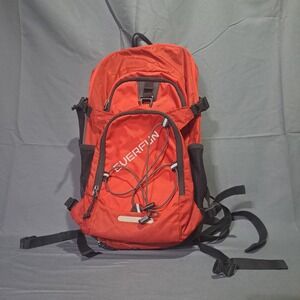 Everfun Red Hiking Backpack Hydration Ready Outdoor Daypack Ripstop Mesh 18L